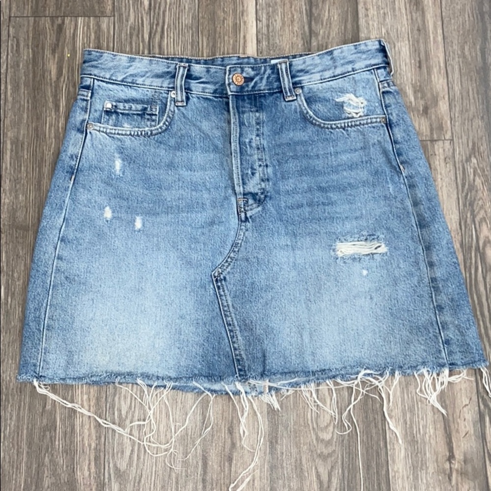 H&M denim skirt